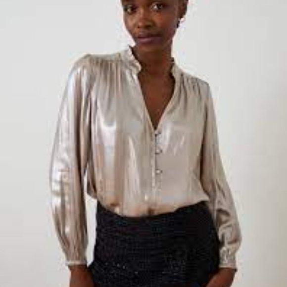 Fat Face Eloise Metallic Blouse Size 6 NWT - Picture 8 of 8